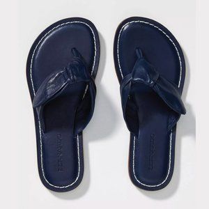 Bernardo Lillian Navy Blue Sandals - 8.5